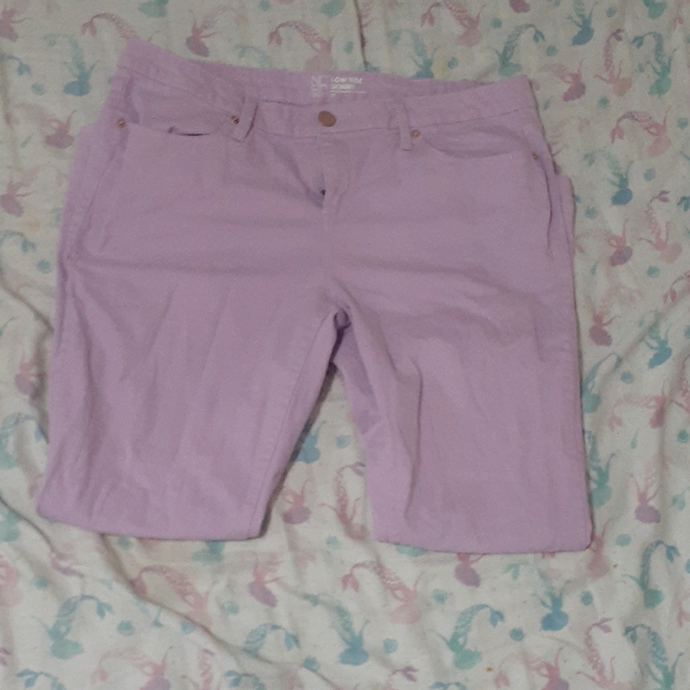 Long light purple pants